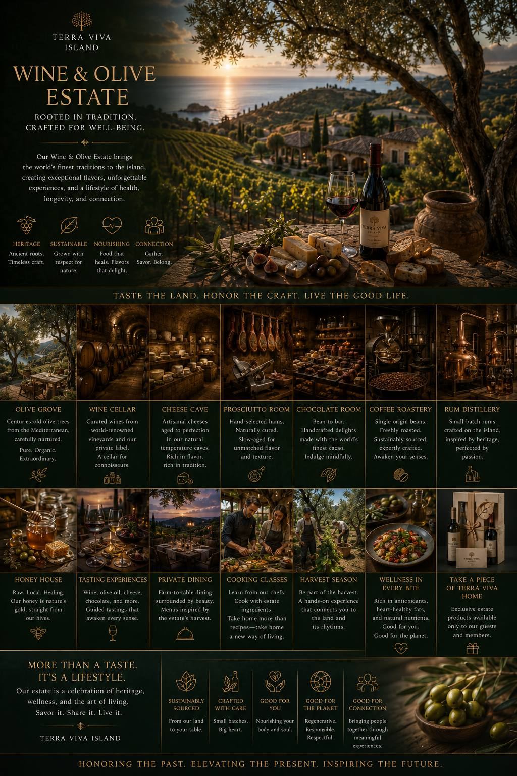 Wine and olive estate